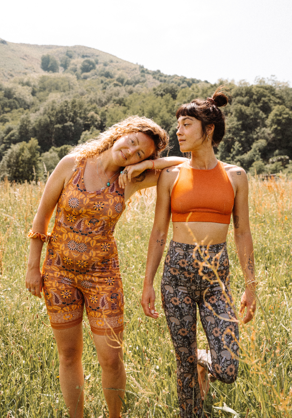 Combinaison short Lily Ocre Azulejos