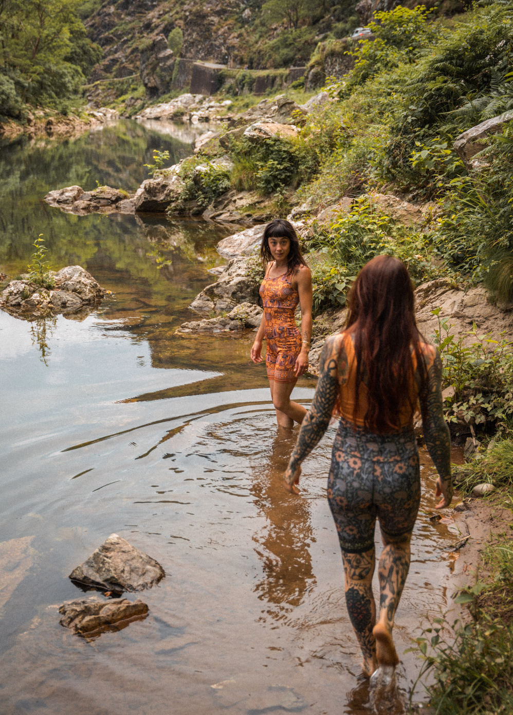 Combinaison short Lily Ocre Azulejos