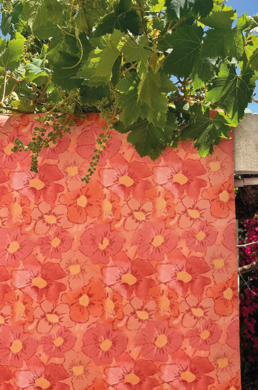 Alfombra de campo de flores