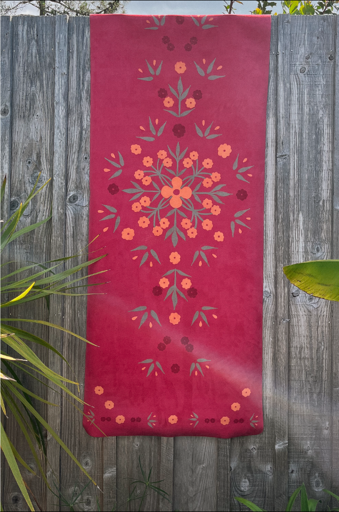 Tapis Voyage Tierra Fuchsia