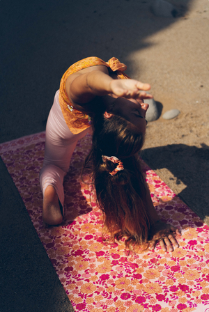 
            
                Load the image in the gallery, Primavera pink yoga mat
            
        